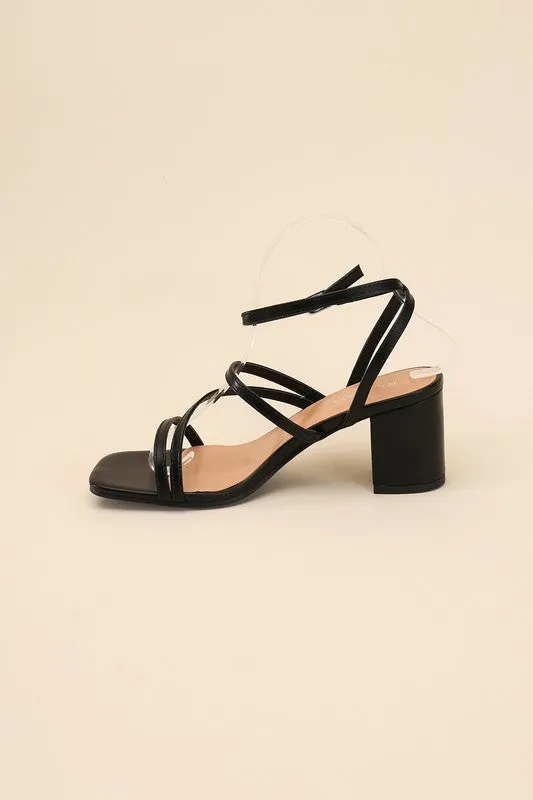 ALI-6 Strappy Low Heel