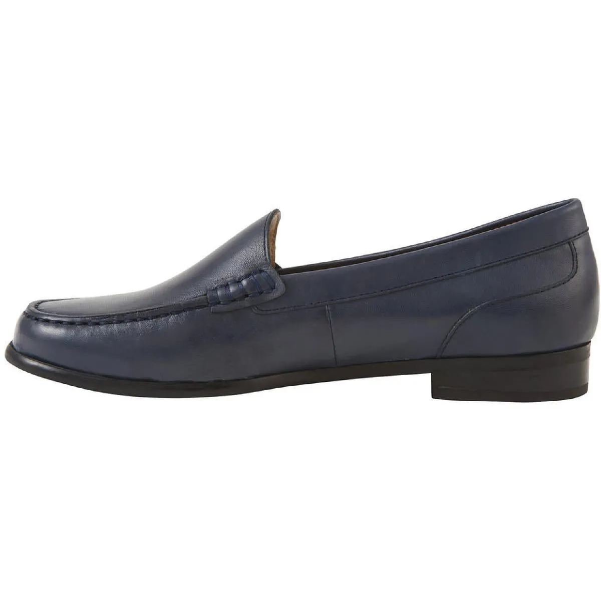 Array Womens Katie Padded Insole Block Heel Loafers