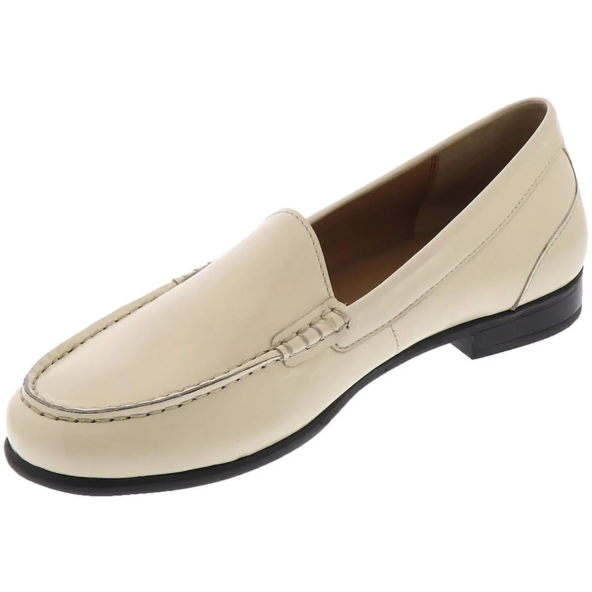 Array Womens Katie Padded Insole Block Heel Loafers