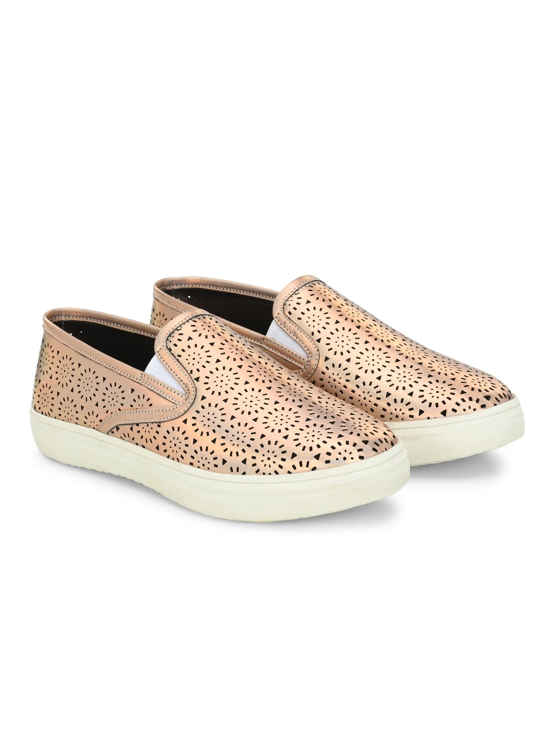 Aurora Women Copper Slip-Ons