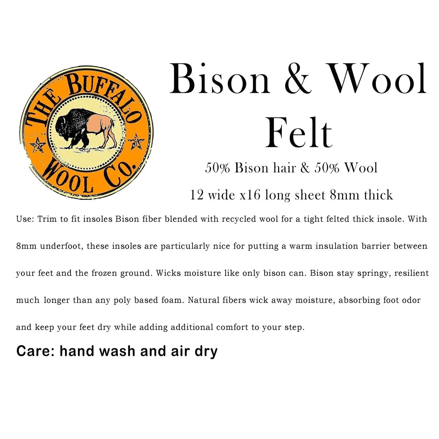 Bison Fiber Insoles