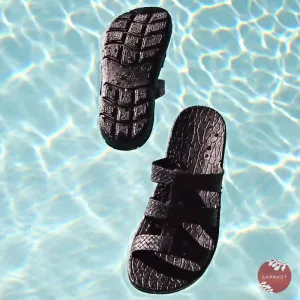 Black Jaya Jandals® - Pali Hawaii