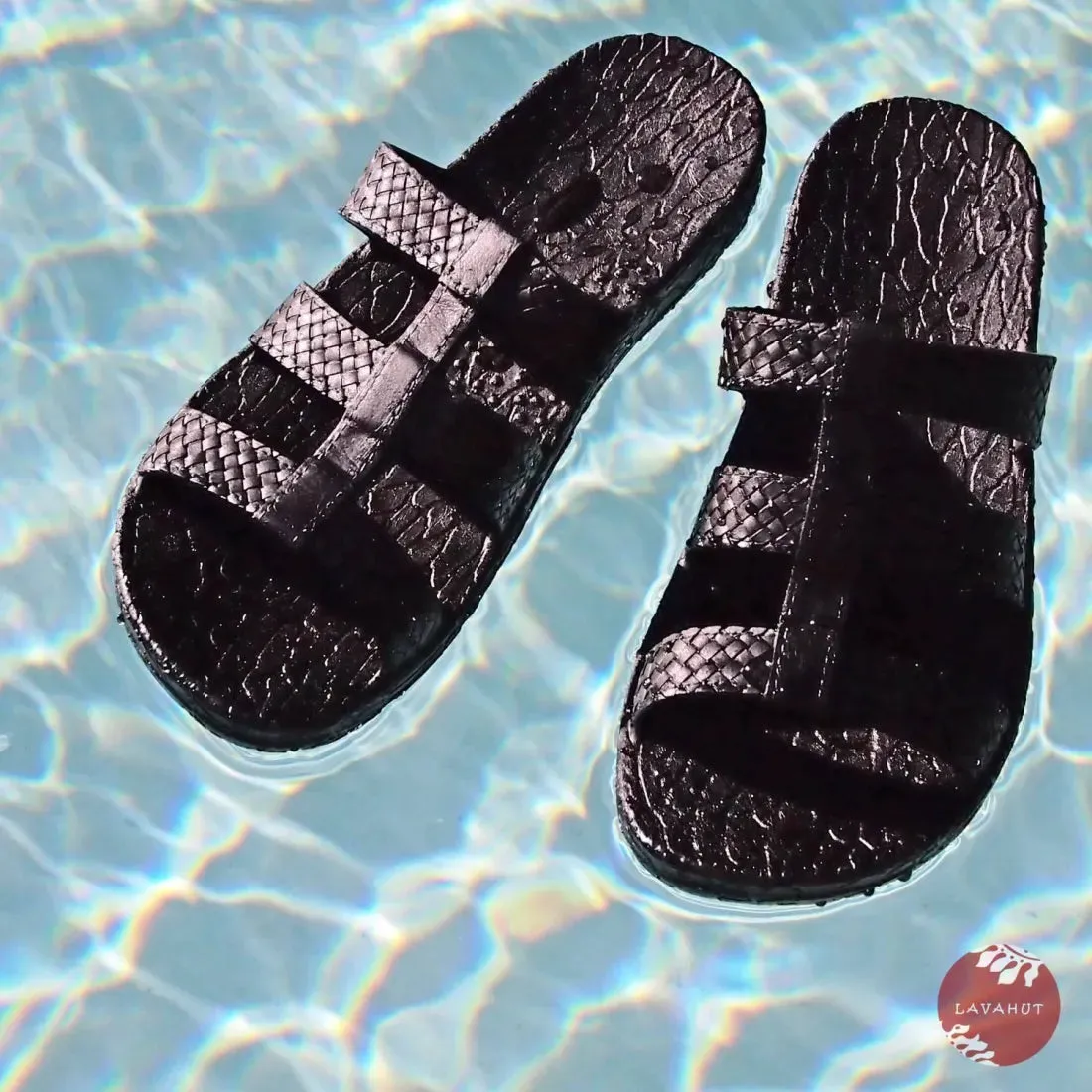 Black Jaya Jandals® - Pali Hawaii