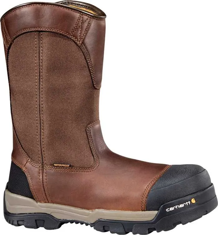 CARHARTT Men's Ground Force WP 10IN Pull On Comp Toe Work Boot CME1355