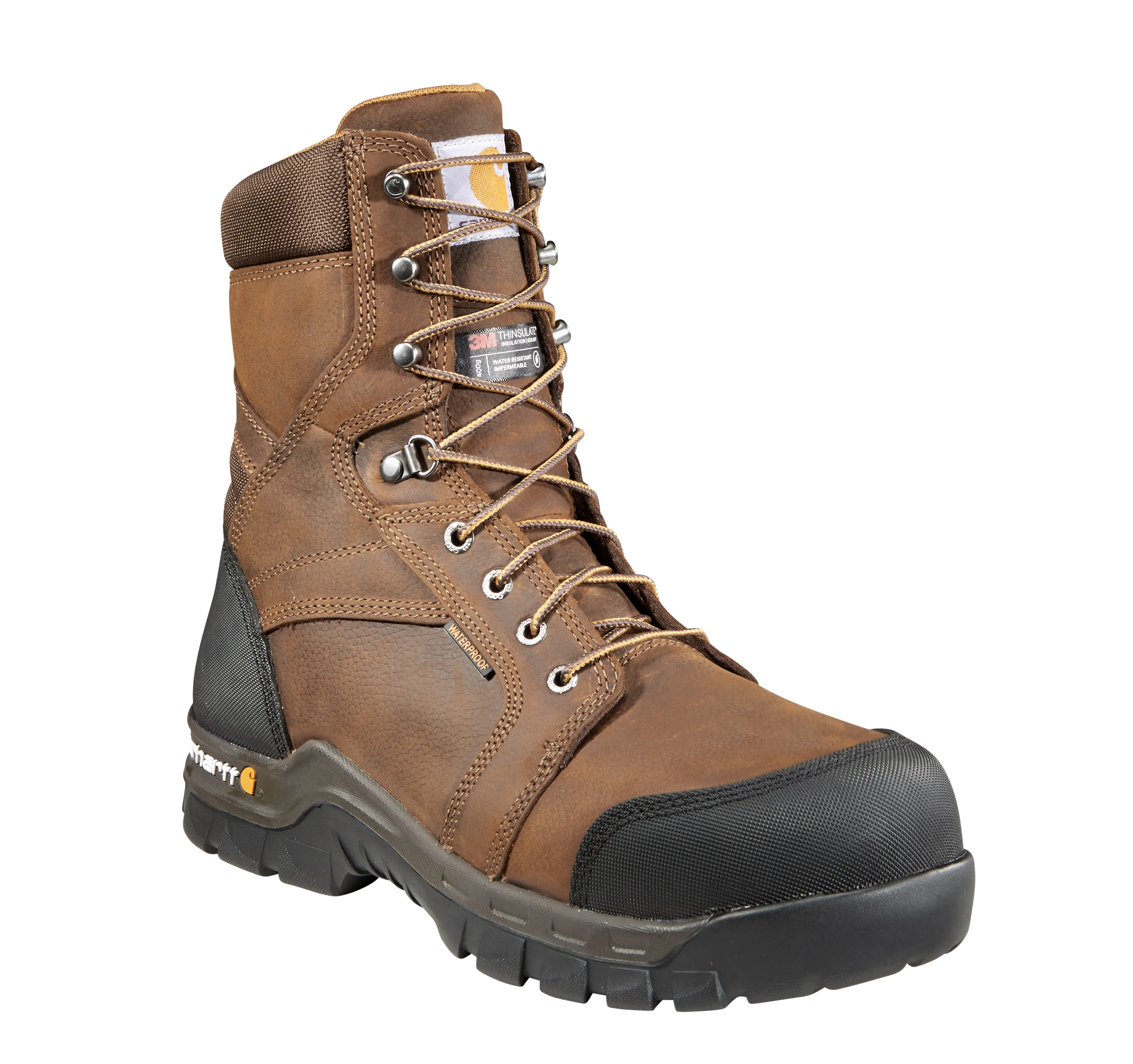 Carhartt RUGGED FLEX® 8-INCH INSULATED COMPOSITE TOE WORK BOOT