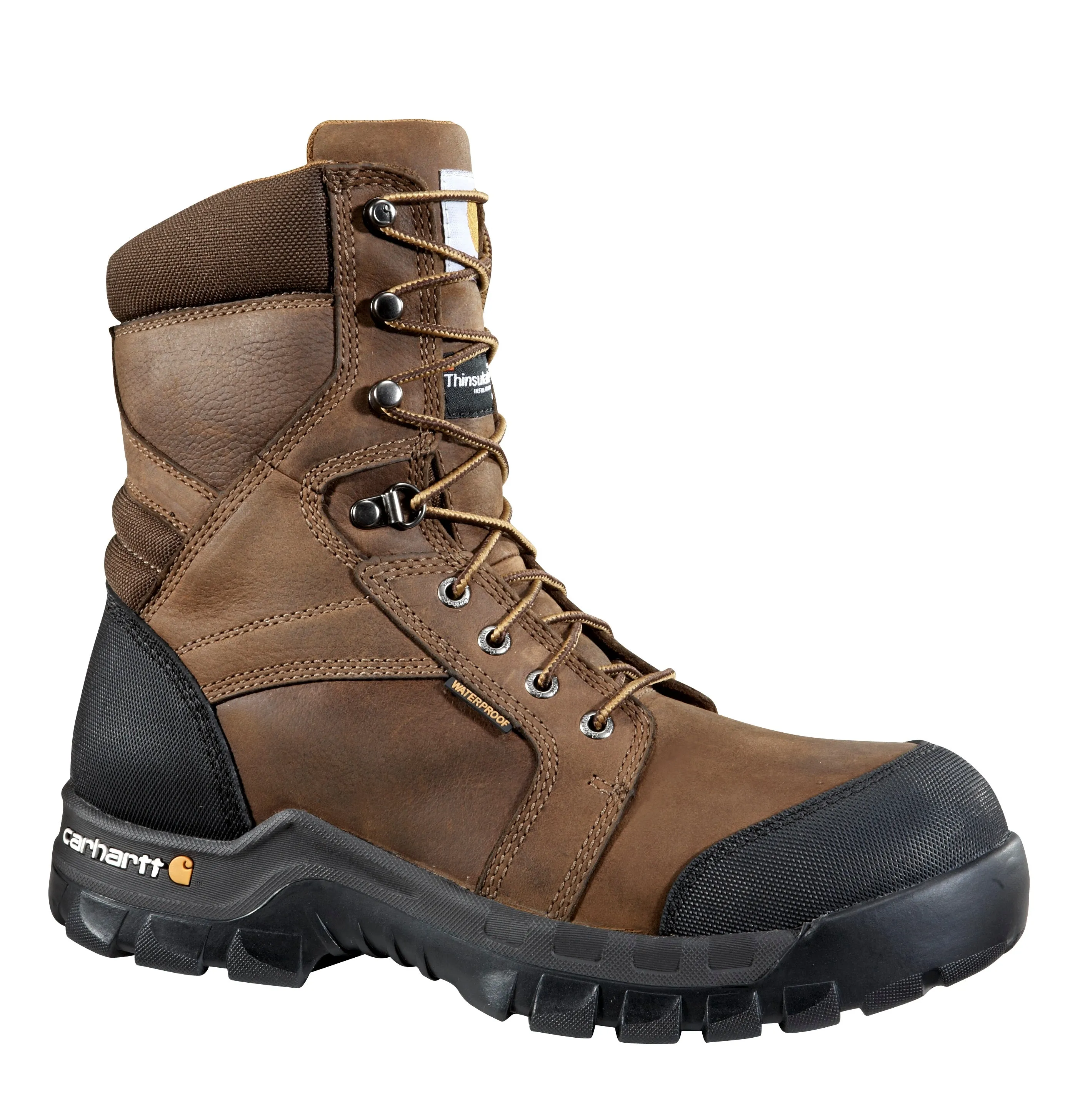 Carhartt RUGGED FLEX® 8-INCH INSULATED COMPOSITE TOE WORK BOOT