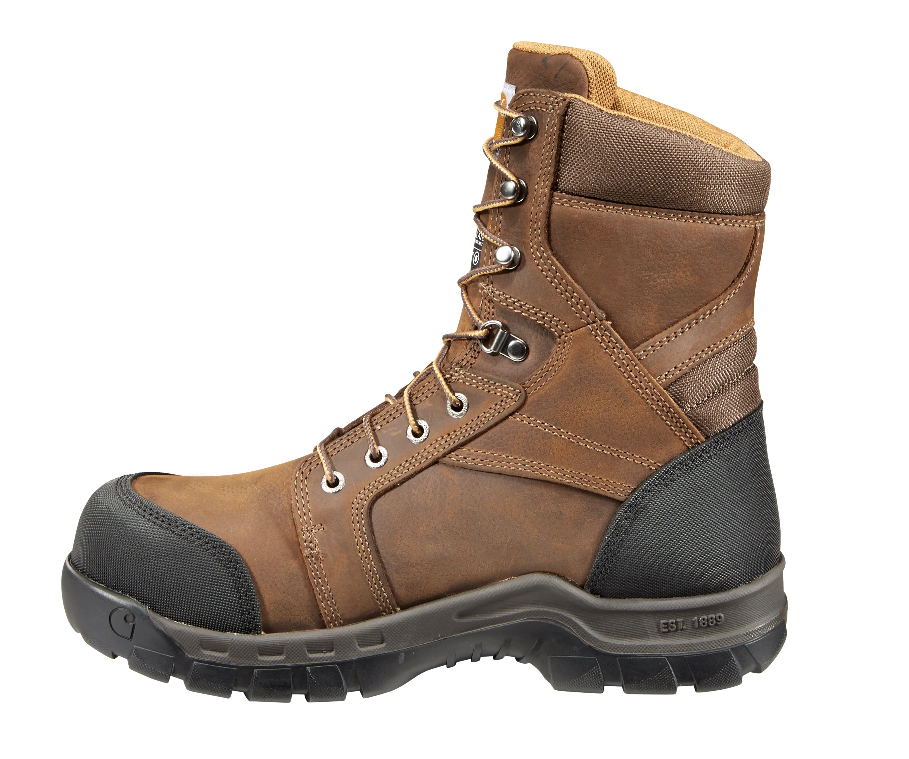 Carhartt RUGGED FLEX® 8-INCH INSULATED COMPOSITE TOE WORK BOOT