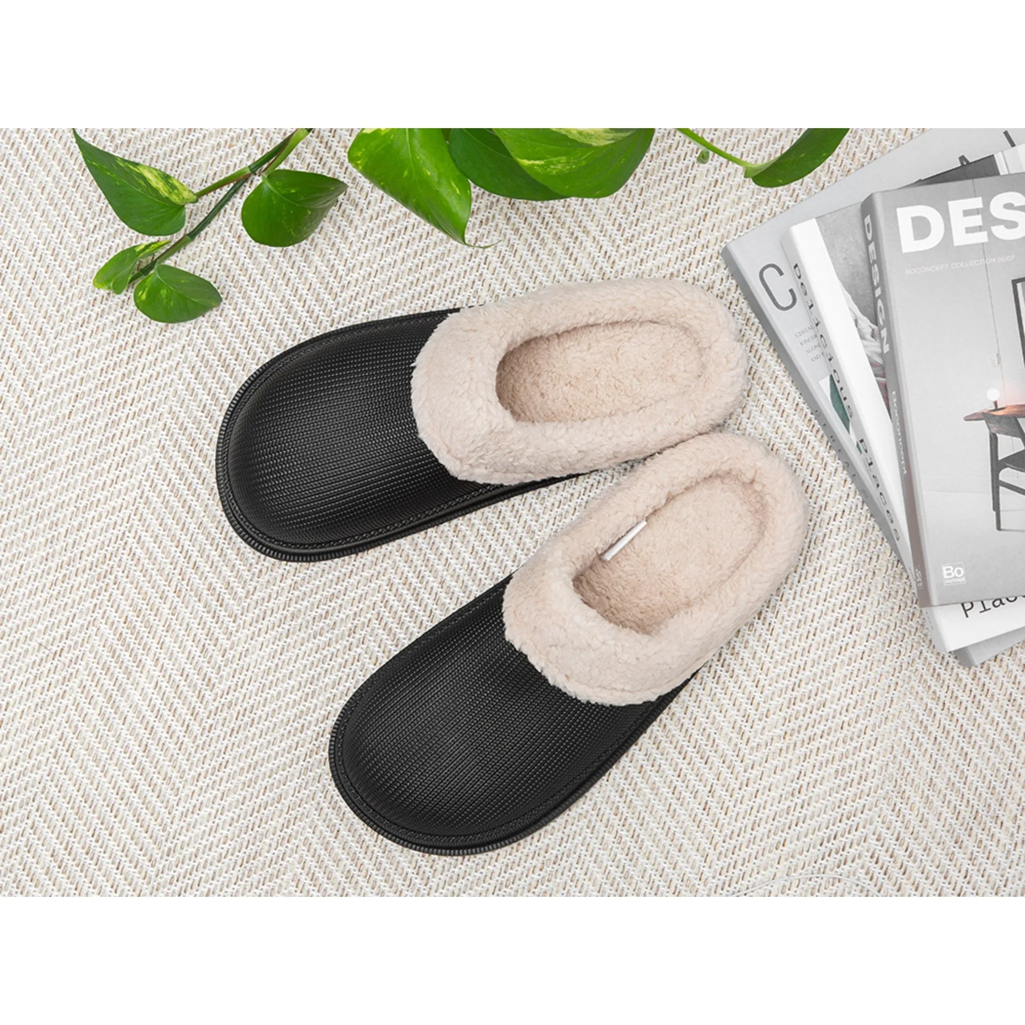 Carrot Unisex Basic Winter Fleece Slippers - Indoor Shoes - 🏆 #76 - Clothing/Accessories - Best of December