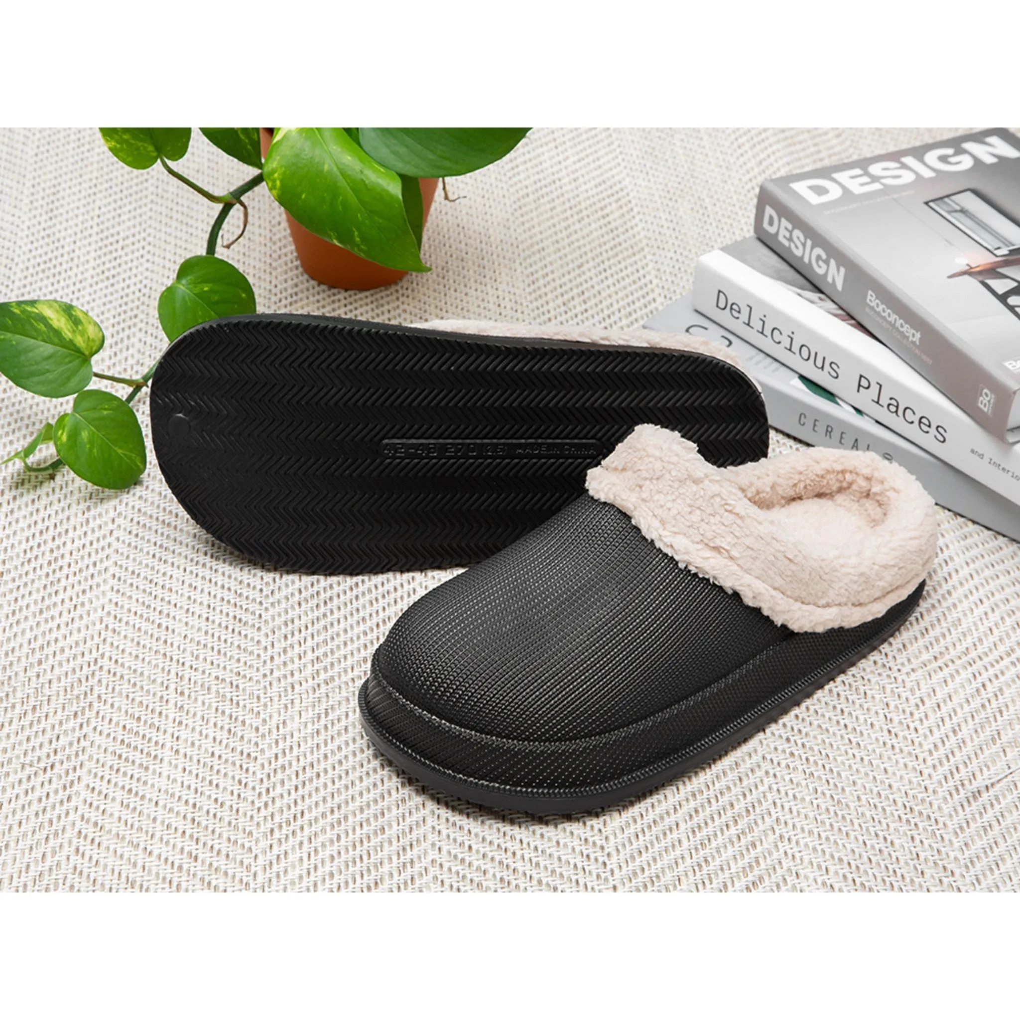 Carrot Unisex Basic Winter Fleece Slippers - Indoor Shoes - 🏆 #76 - Clothing/Accessories - Best of December