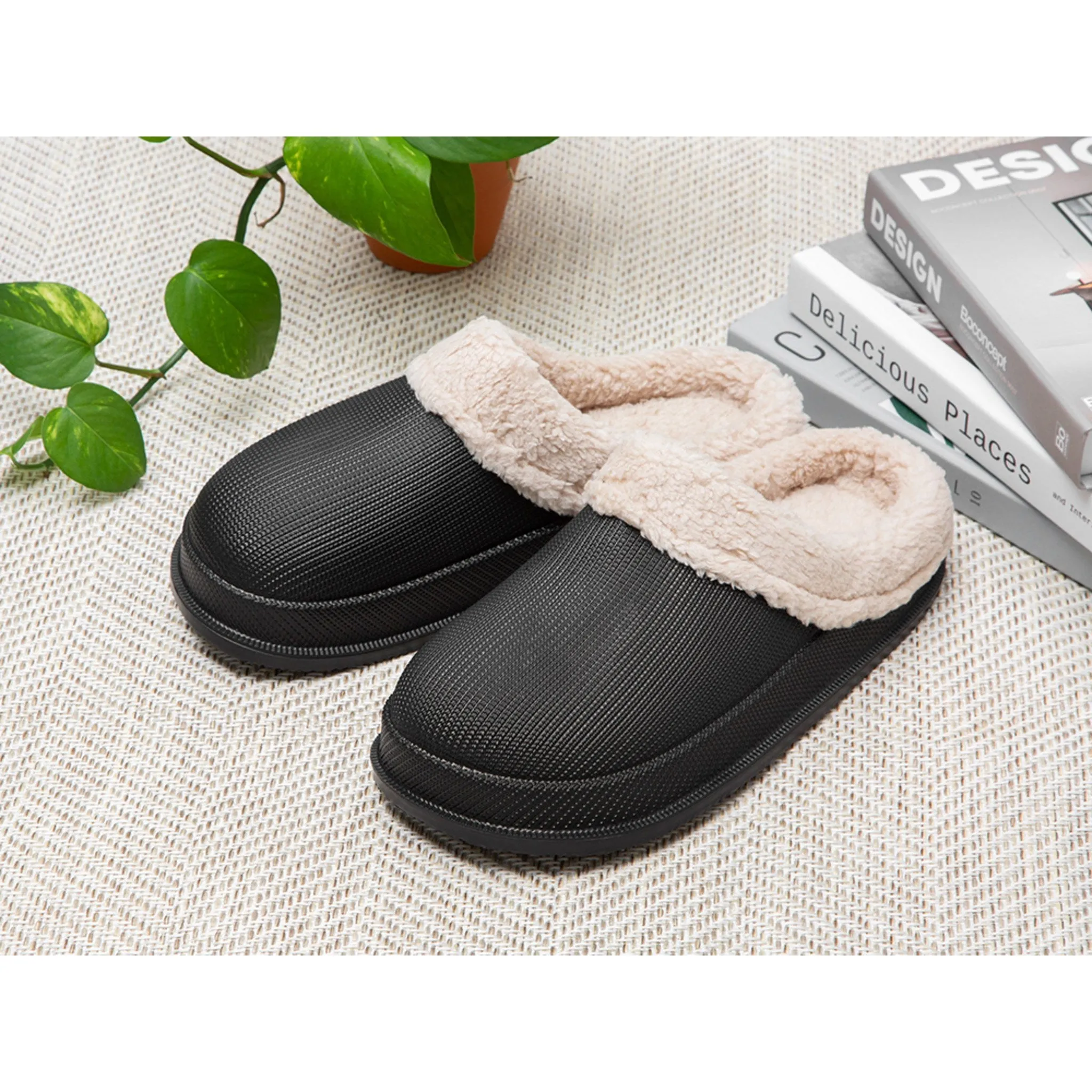 Carrot Unisex Basic Winter Fleece Slippers - Indoor Shoes - 🏆 #76 - Clothing/Accessories - Best of December