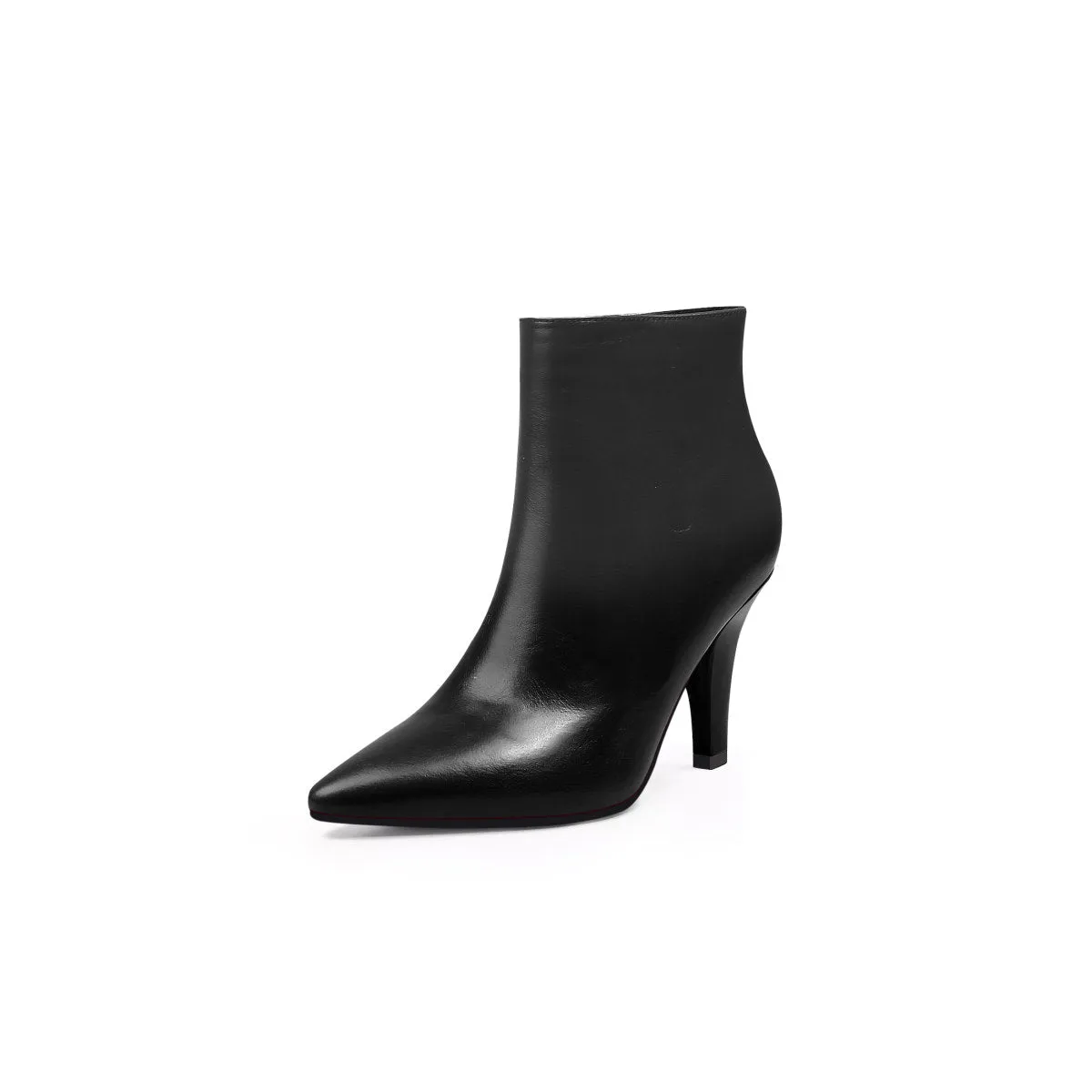 Chic Monotone Ankle Boots