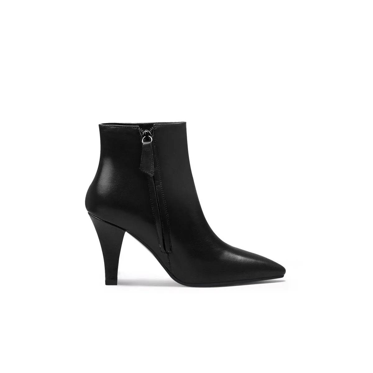 Chic Monotone Ankle Boots