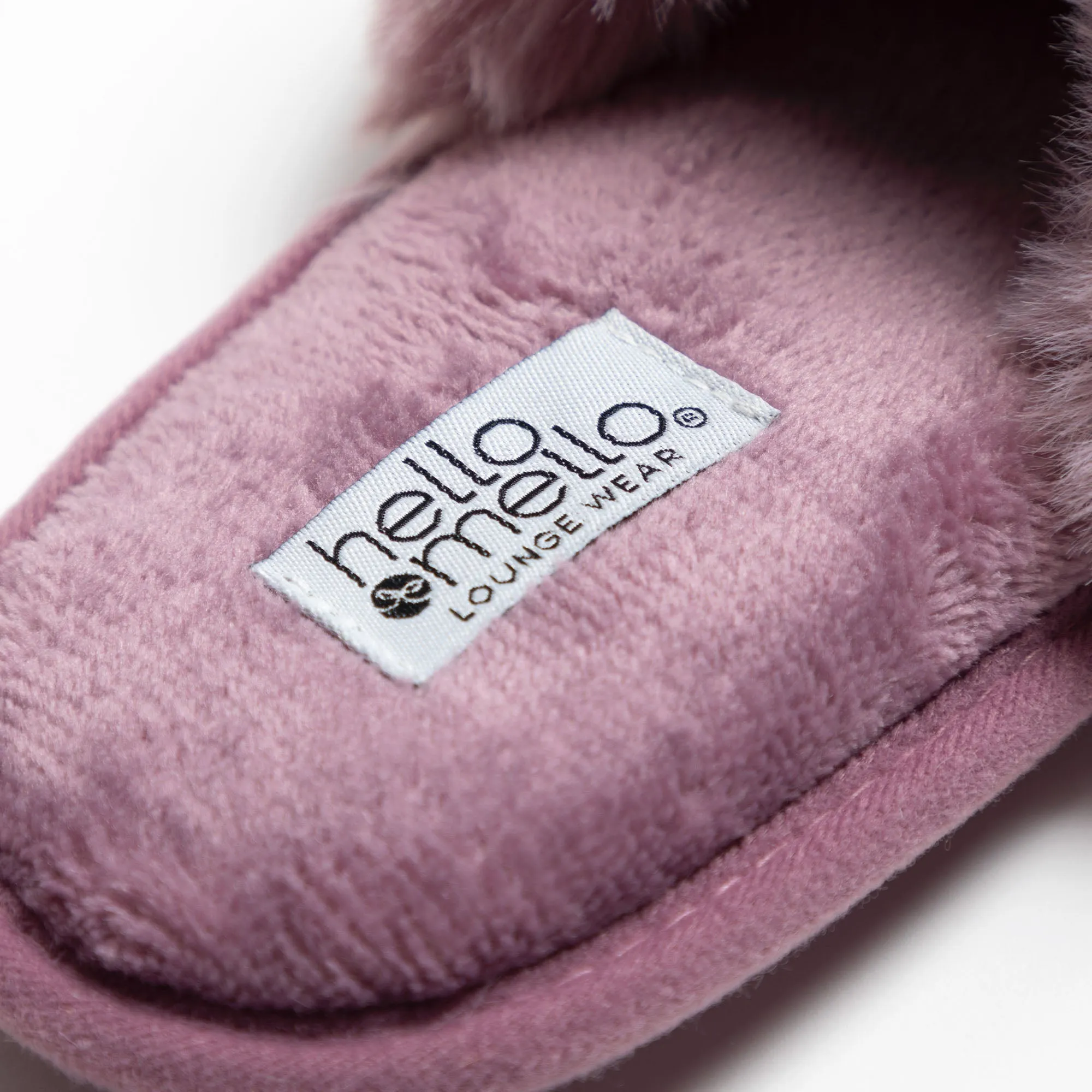 Cotton Candy Puff Slide Slippers