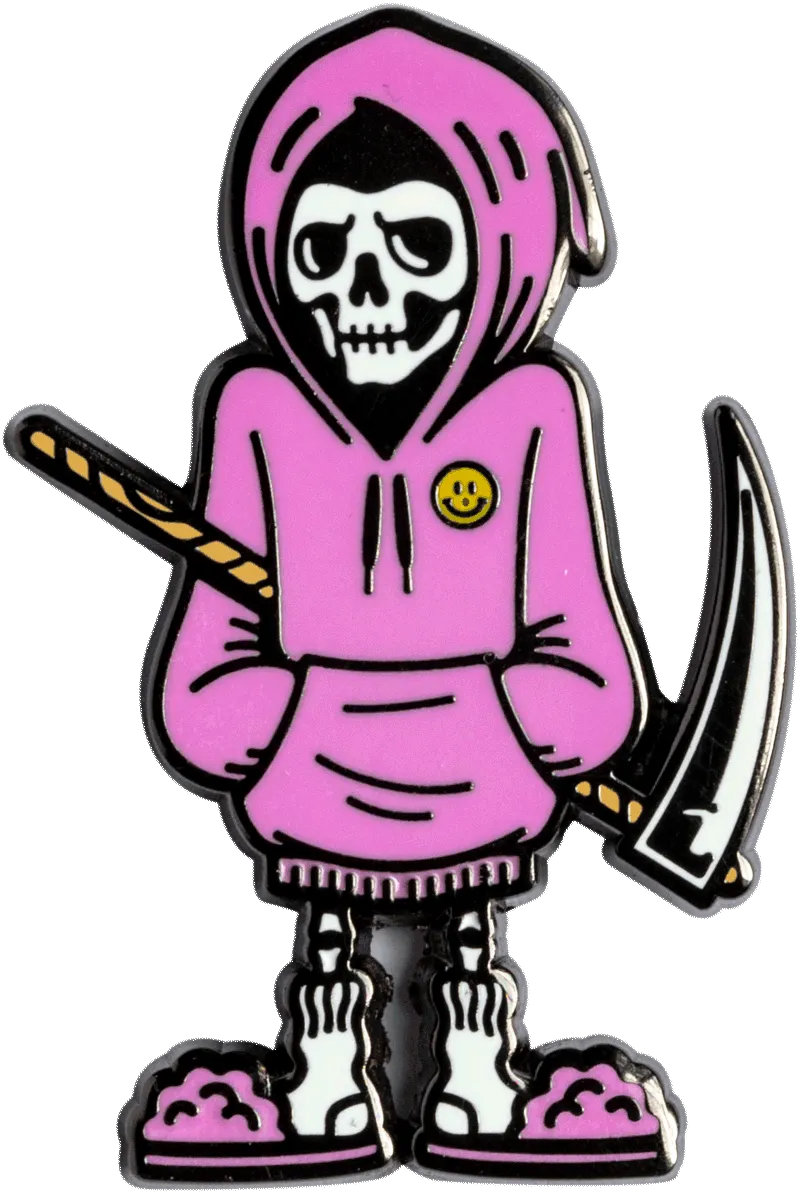 Cozy Reaper Pin