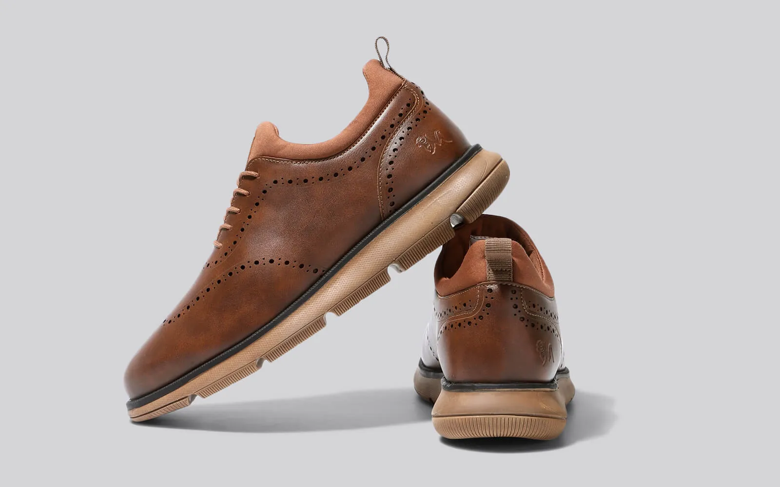 Crossover Brogues : Tan