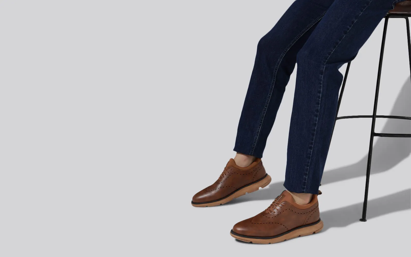 Crossover Brogues : Tan