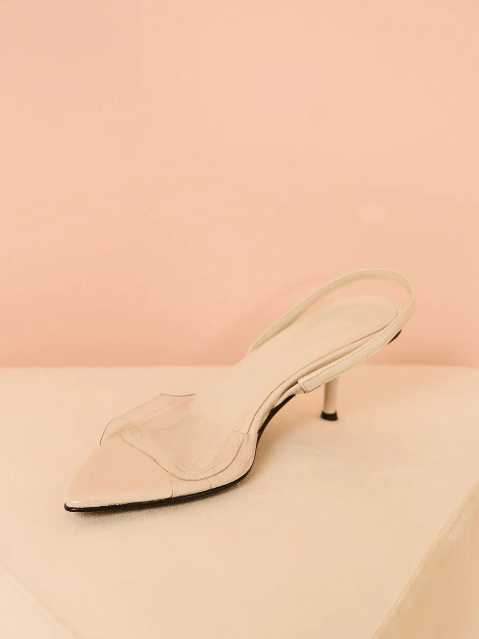 DOF Elena Heel in Cream