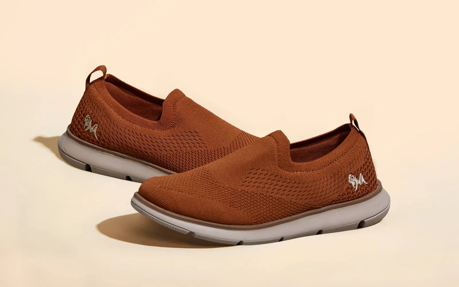 Dress Slip Ons : Brown