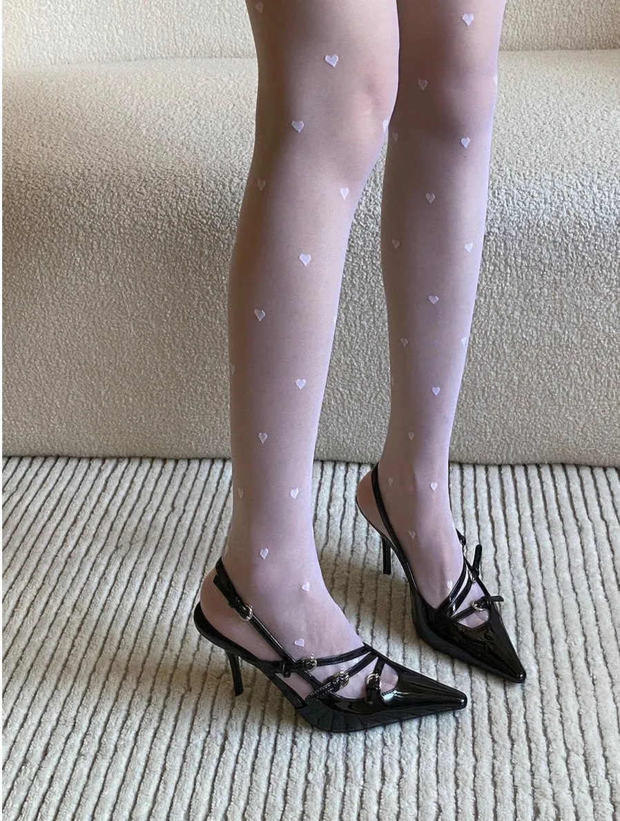 Emily Patent Leather Strappy Heels