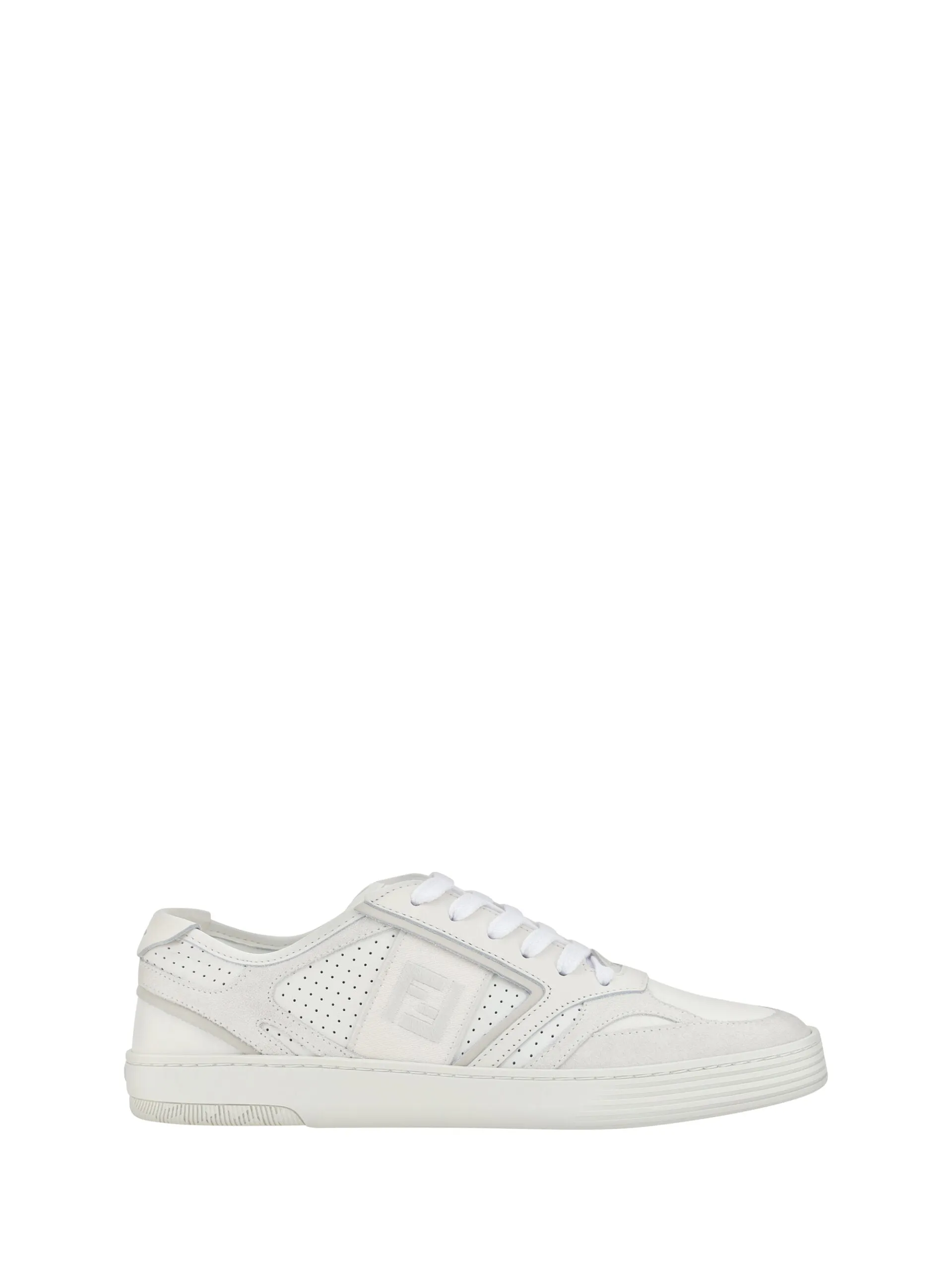 Fendi Elegant Low Top Calfskin Sneakers in Men's