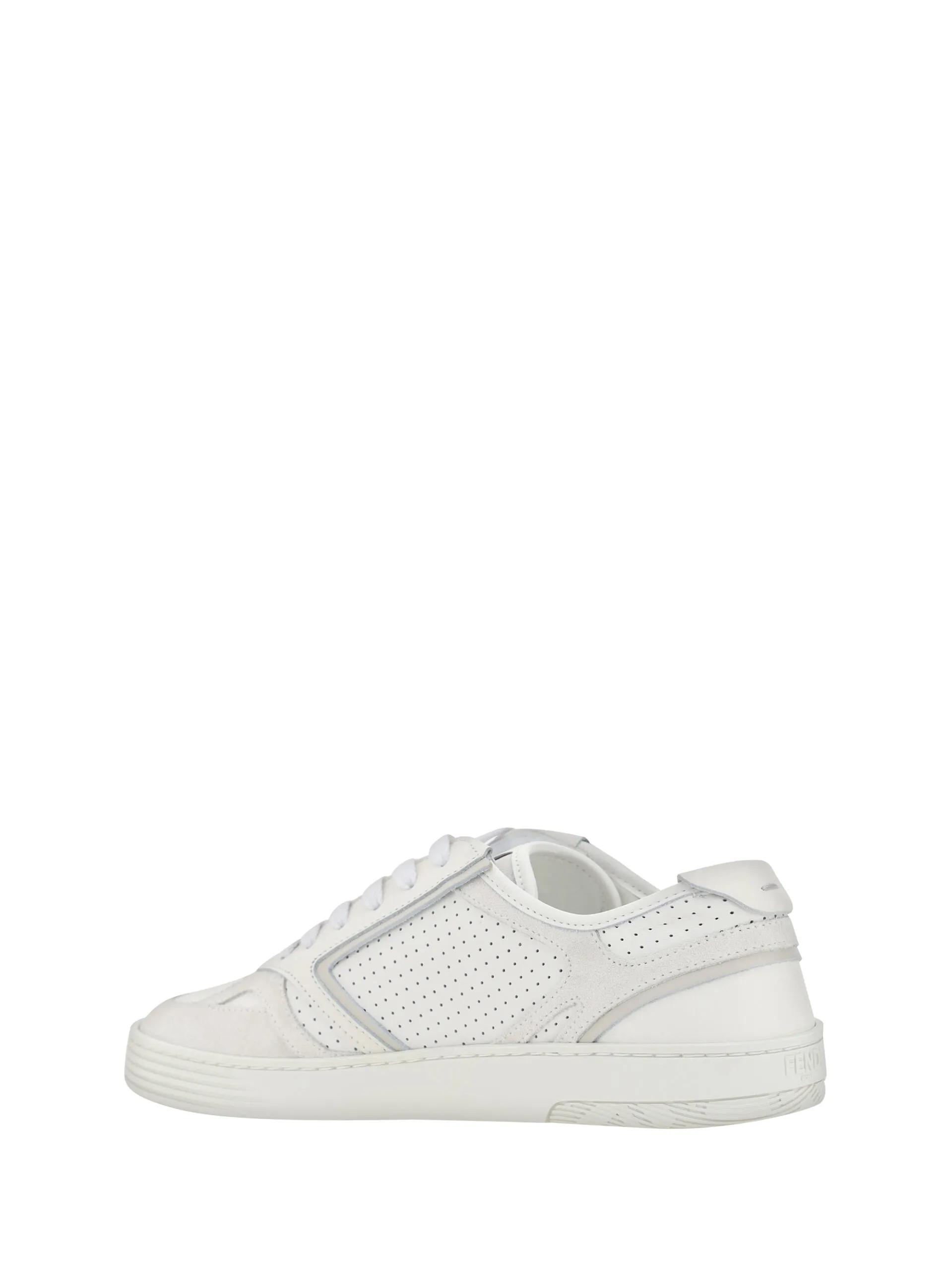 Fendi Elegant Low Top Calfskin Sneakers in Men's