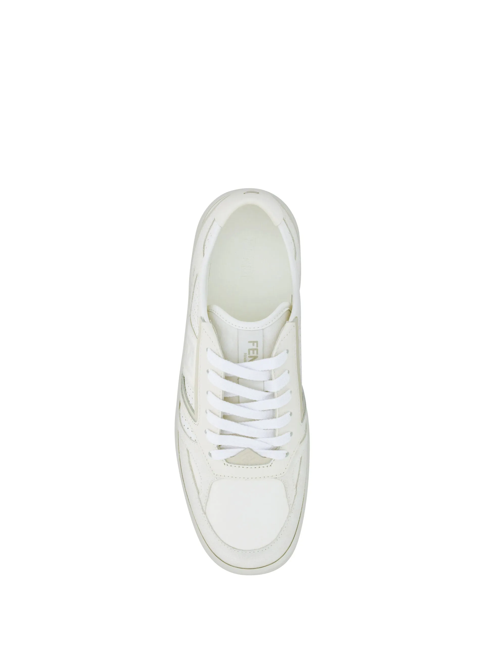 Fendi Elegant Low Top Calfskin Sneakers in Men's