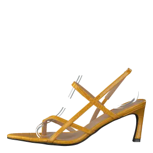 Flippi Strap Heels Yellow