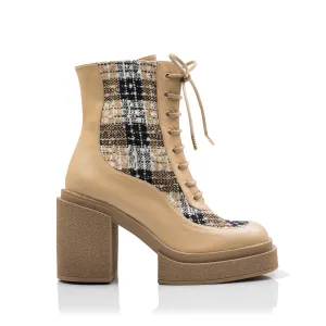 FLORENCIA BEIGE CHECK