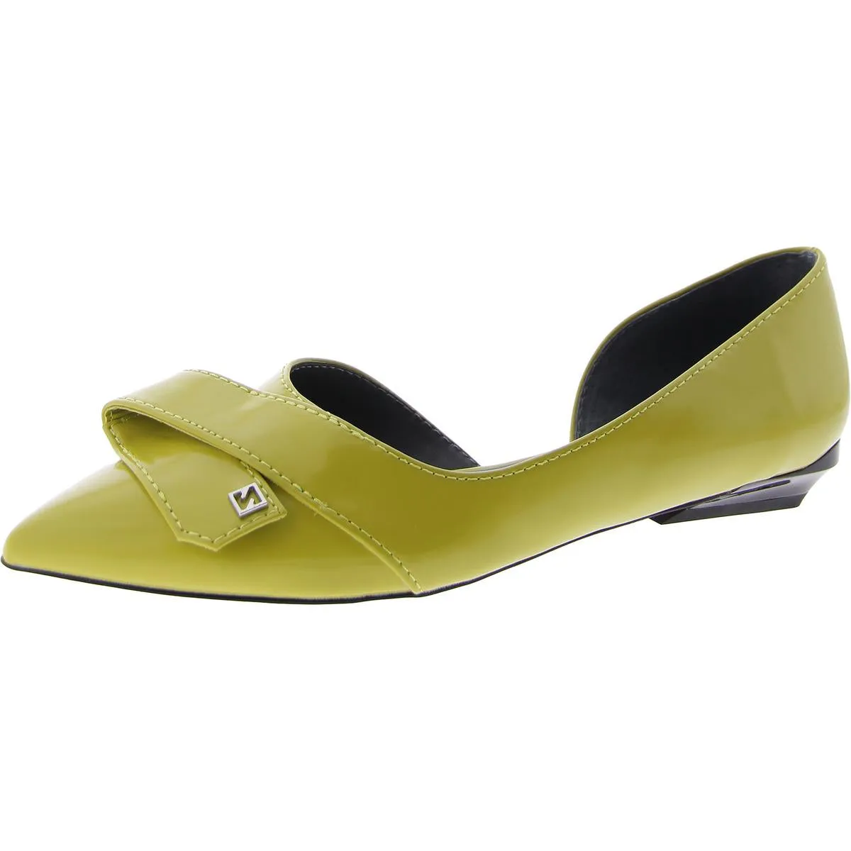 Franco Sarto Womens A-ELISHA Patent Leather Slip On D'Orsay