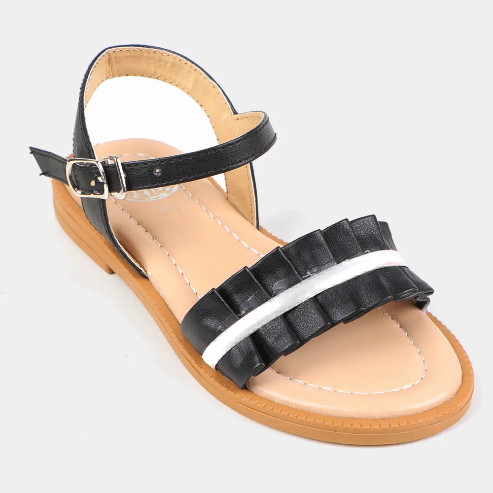 Girls Sandal 456-1 - BLACK