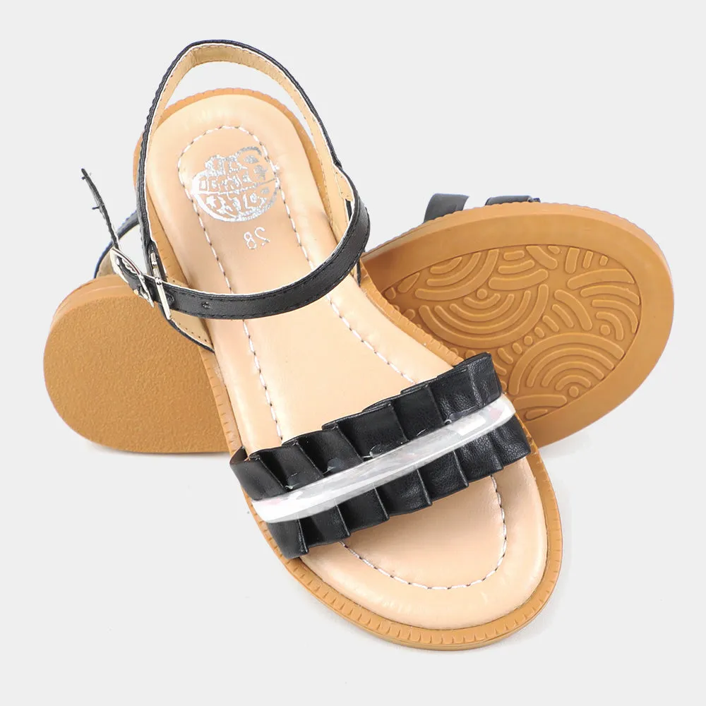 Girls Sandal 456-1 - BLACK