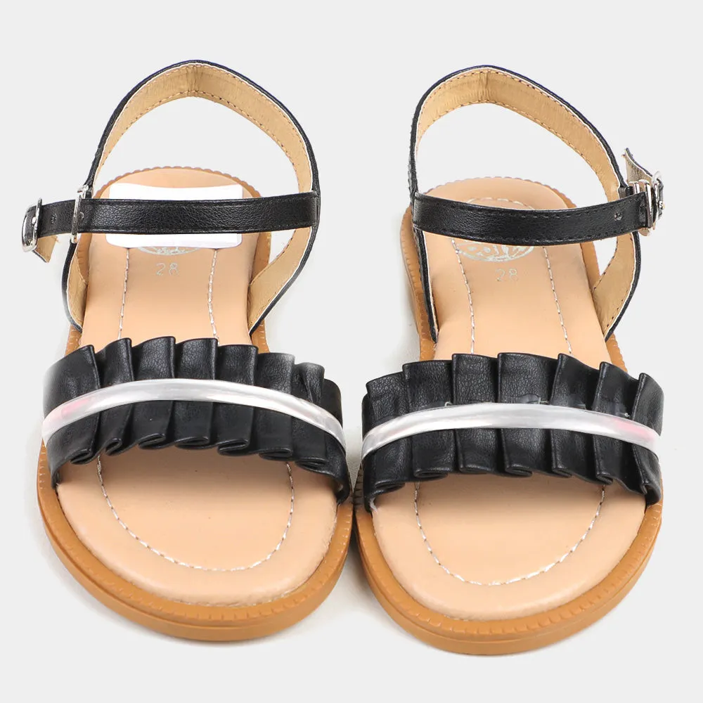 Girls Sandal 456-1 - BLACK