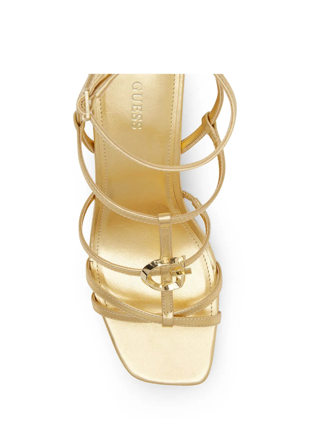 Gold Felia Wedge Heels