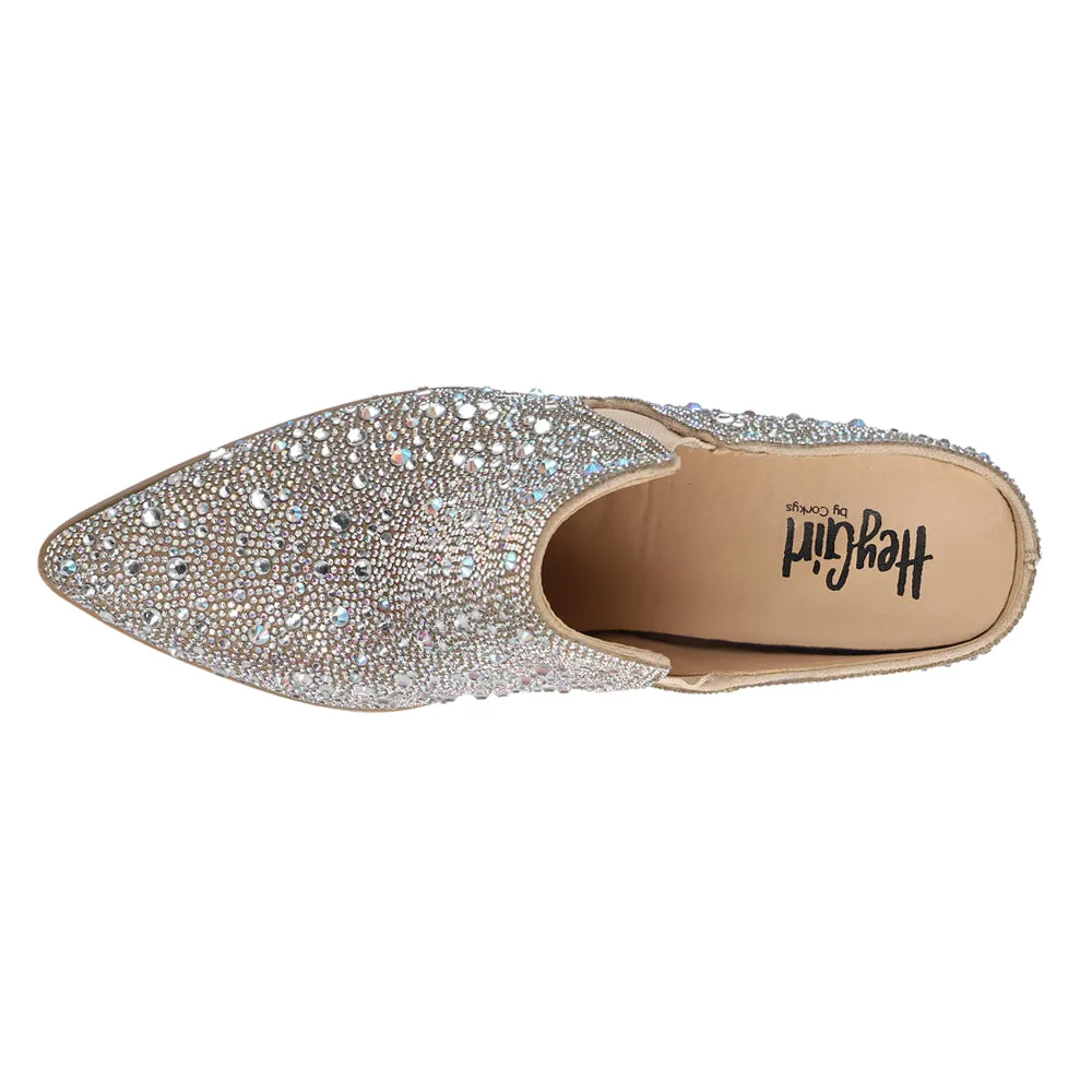 Hello Darlin Rhinestone Mules