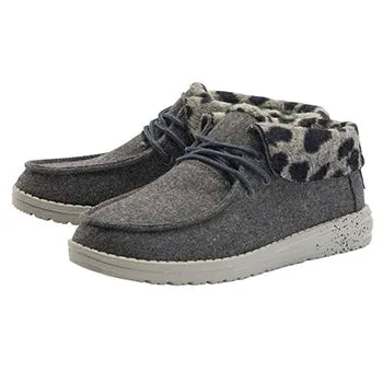 Hey Dude Britt Cheetah Grey