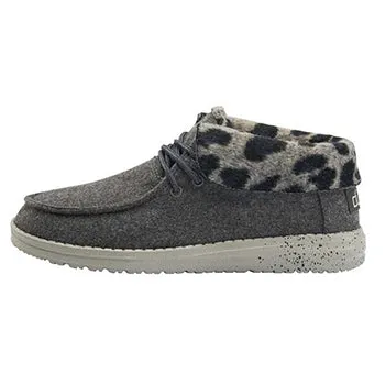 Hey Dude Britt Cheetah Grey