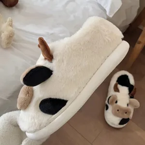 Ivyshape | Animal Plush Slippers