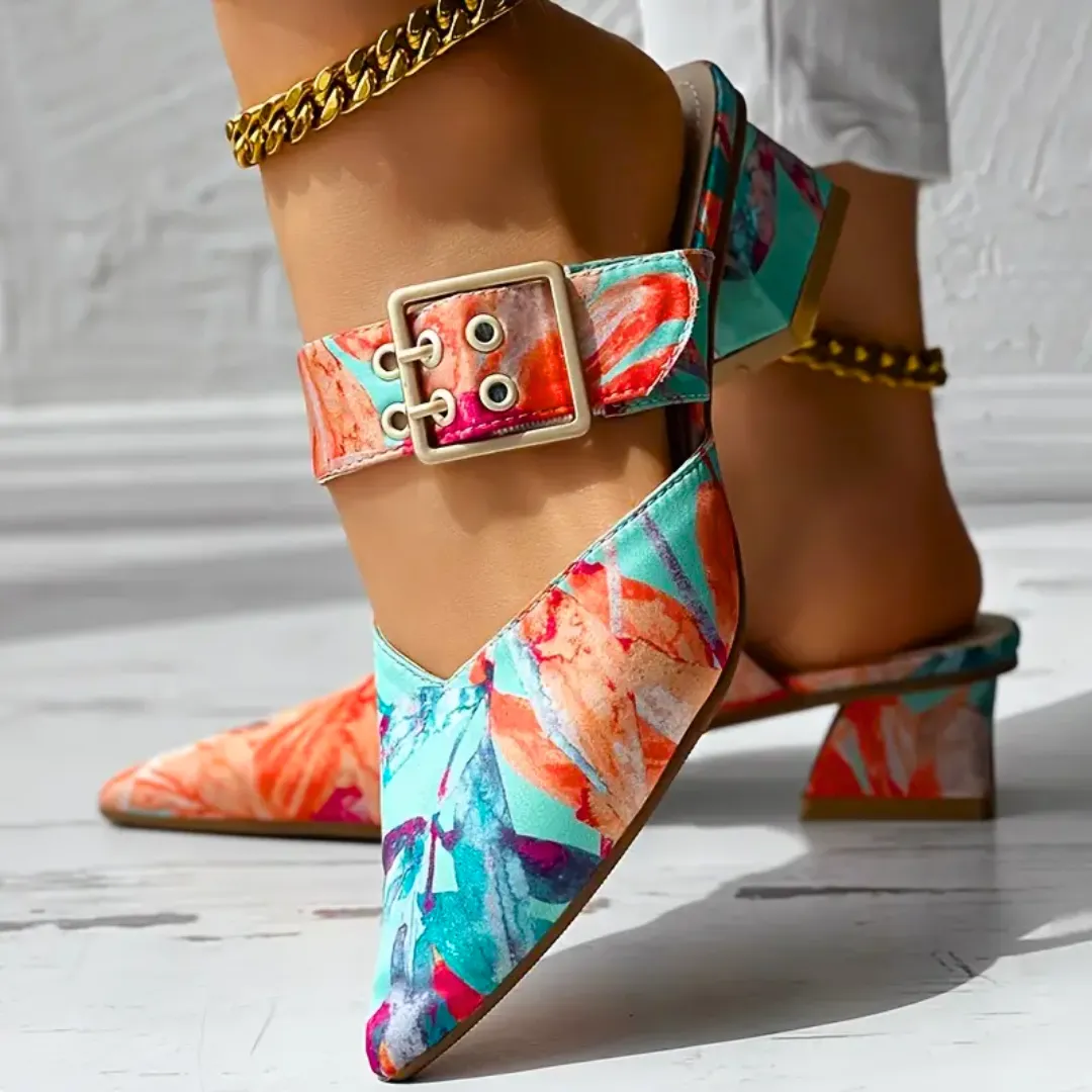 Ivyshape | Chic Vibrant Heels