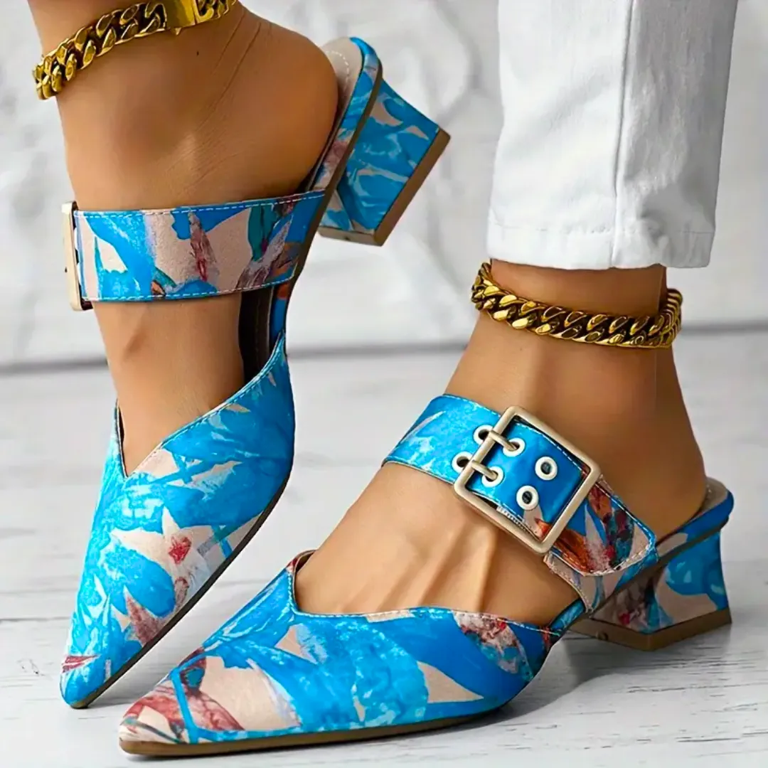 Ivyshape | Chic Vibrant Heels