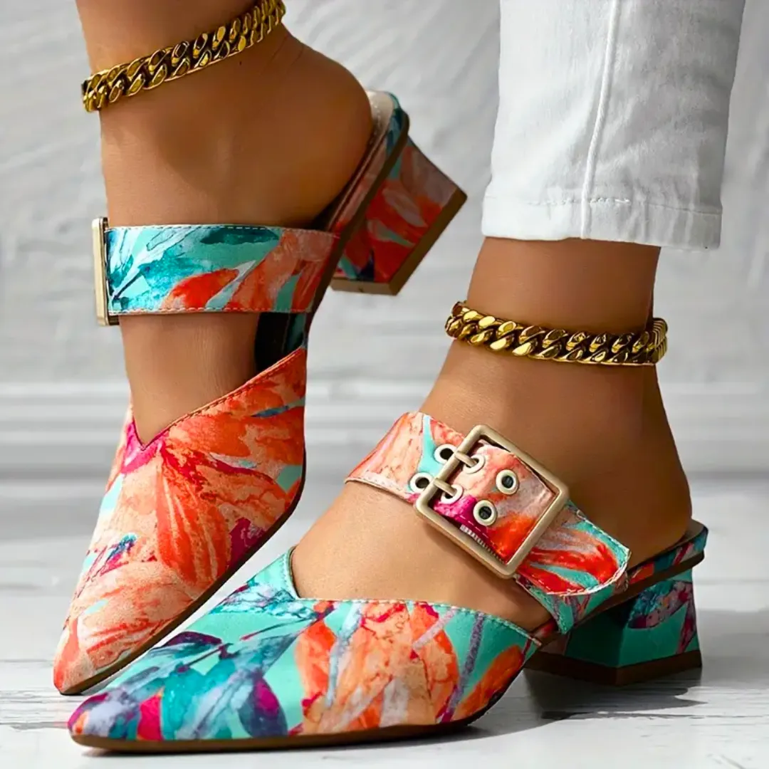 Ivyshape | Chic Vibrant Heels