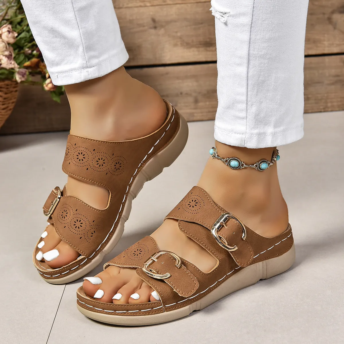 Ivyshape | Classic Supportive Orthopedic Sandals