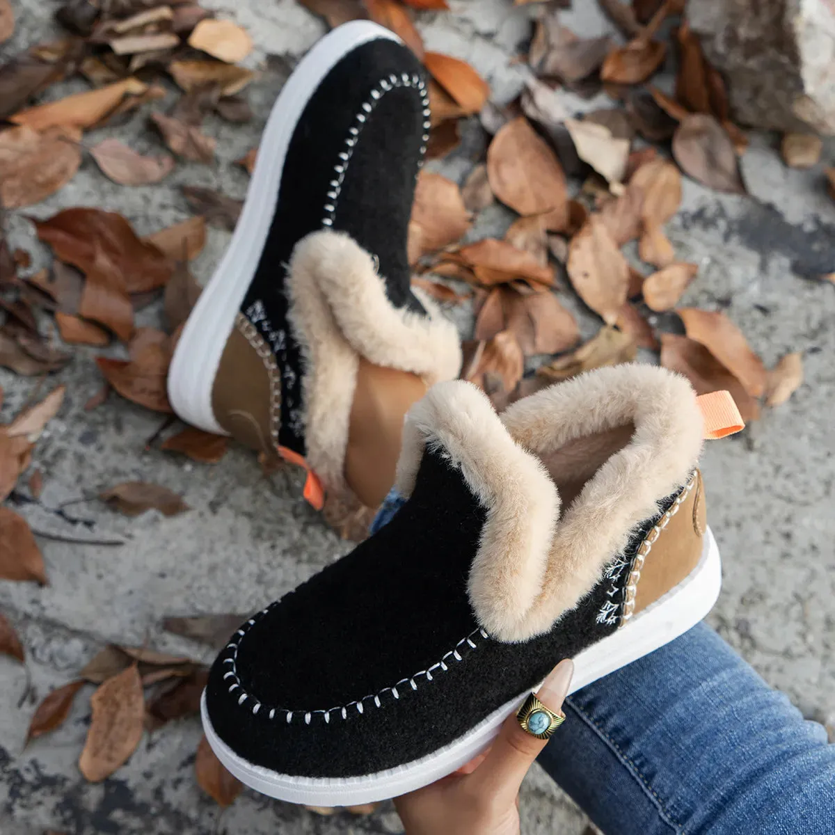 Ivyshape | Cozy Snow Boots