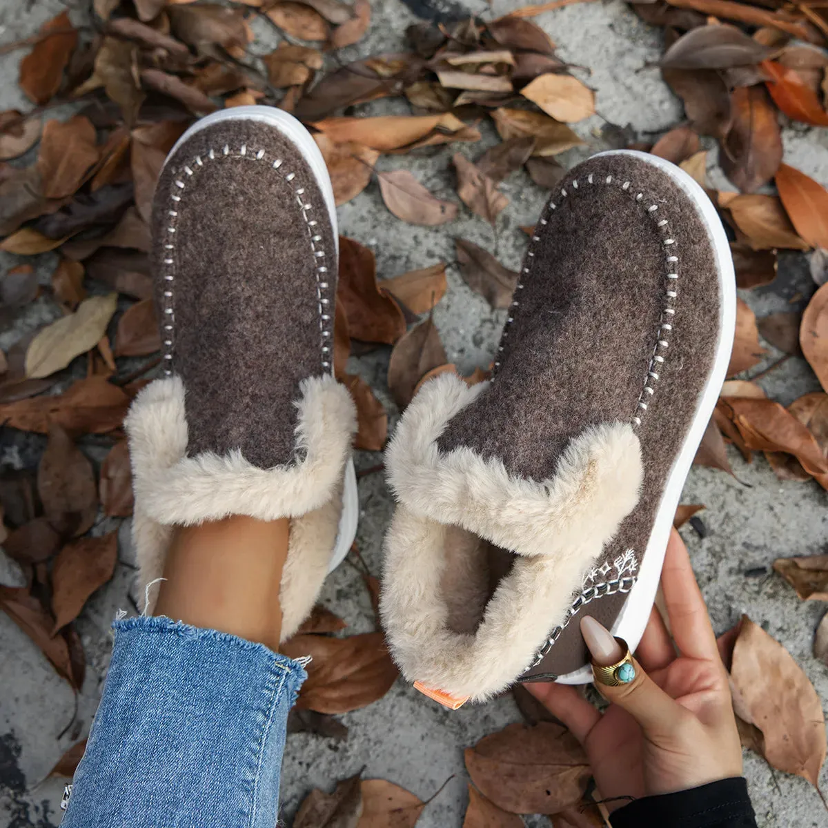 Ivyshape | Cozy Snow Boots