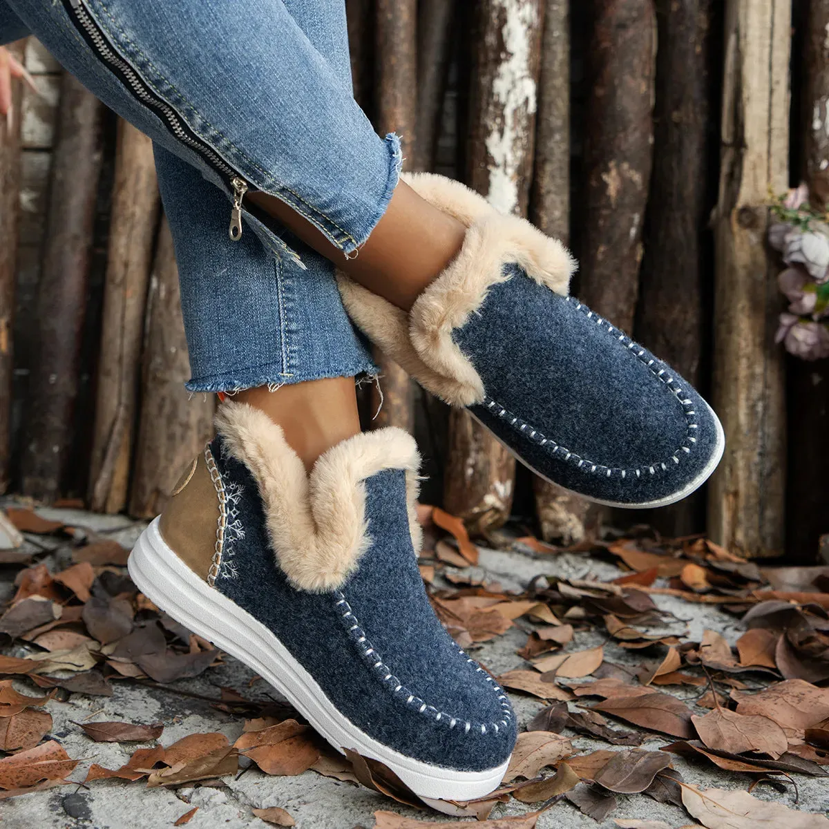 Ivyshape | Cozy Snow Boots