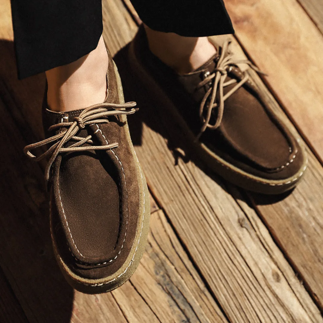 Luxury Suede City Slip-Ons for Ultimate Comfort and Style