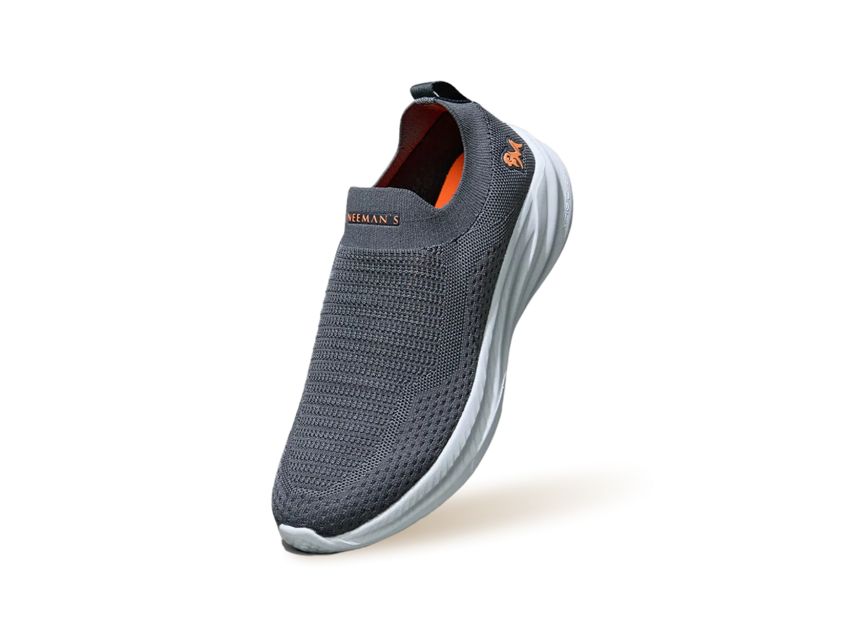 Max Cushy Slip Ons : Grey