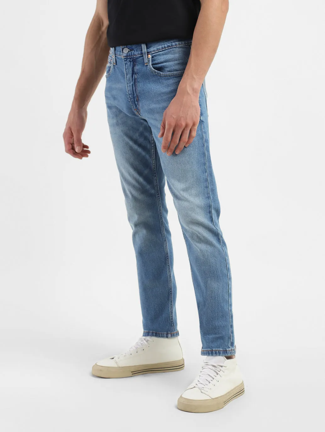 Men's 512 Mid Indigo Slim Tapered Fit Jeans