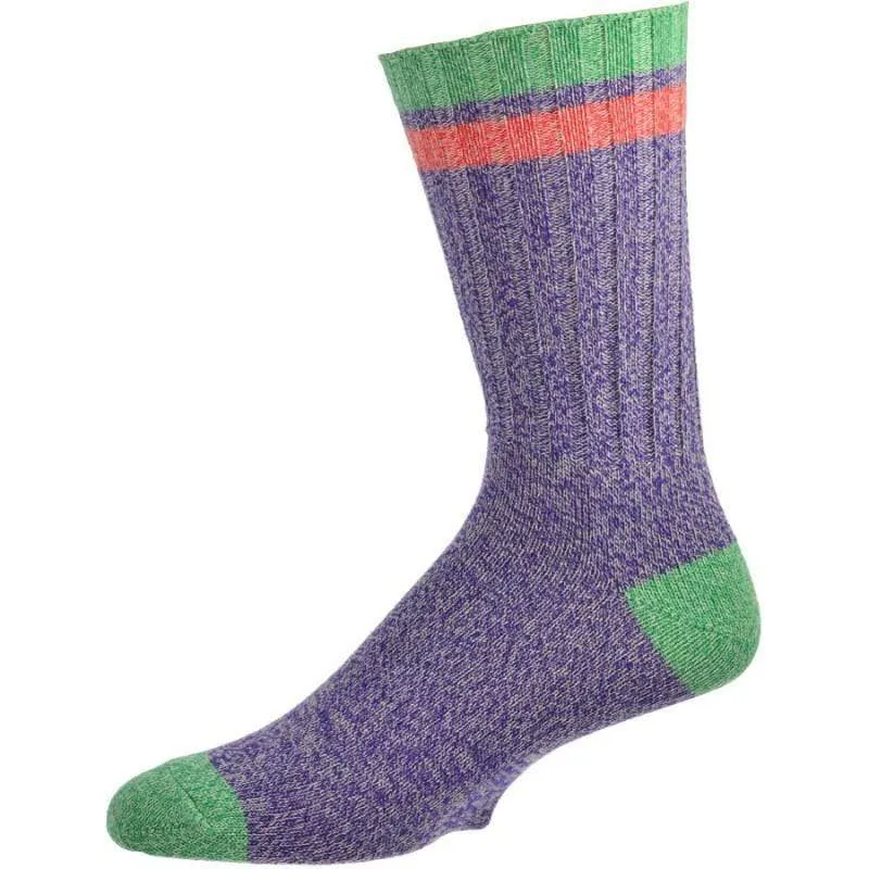 Men's Colorful Crew Socks for Hunting, Hiking, Outdoors