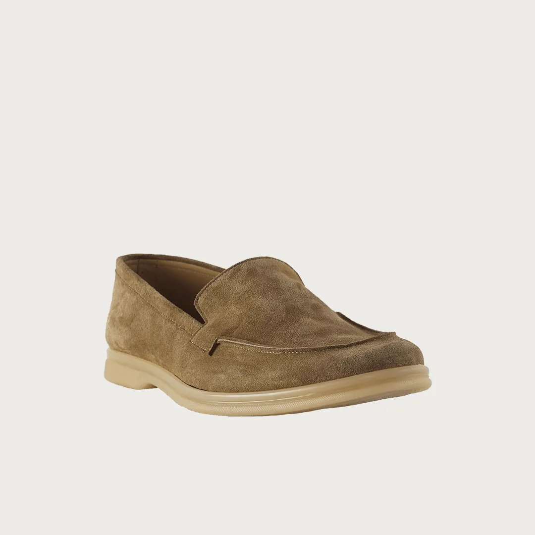 Men's Mocassins Camel Suede