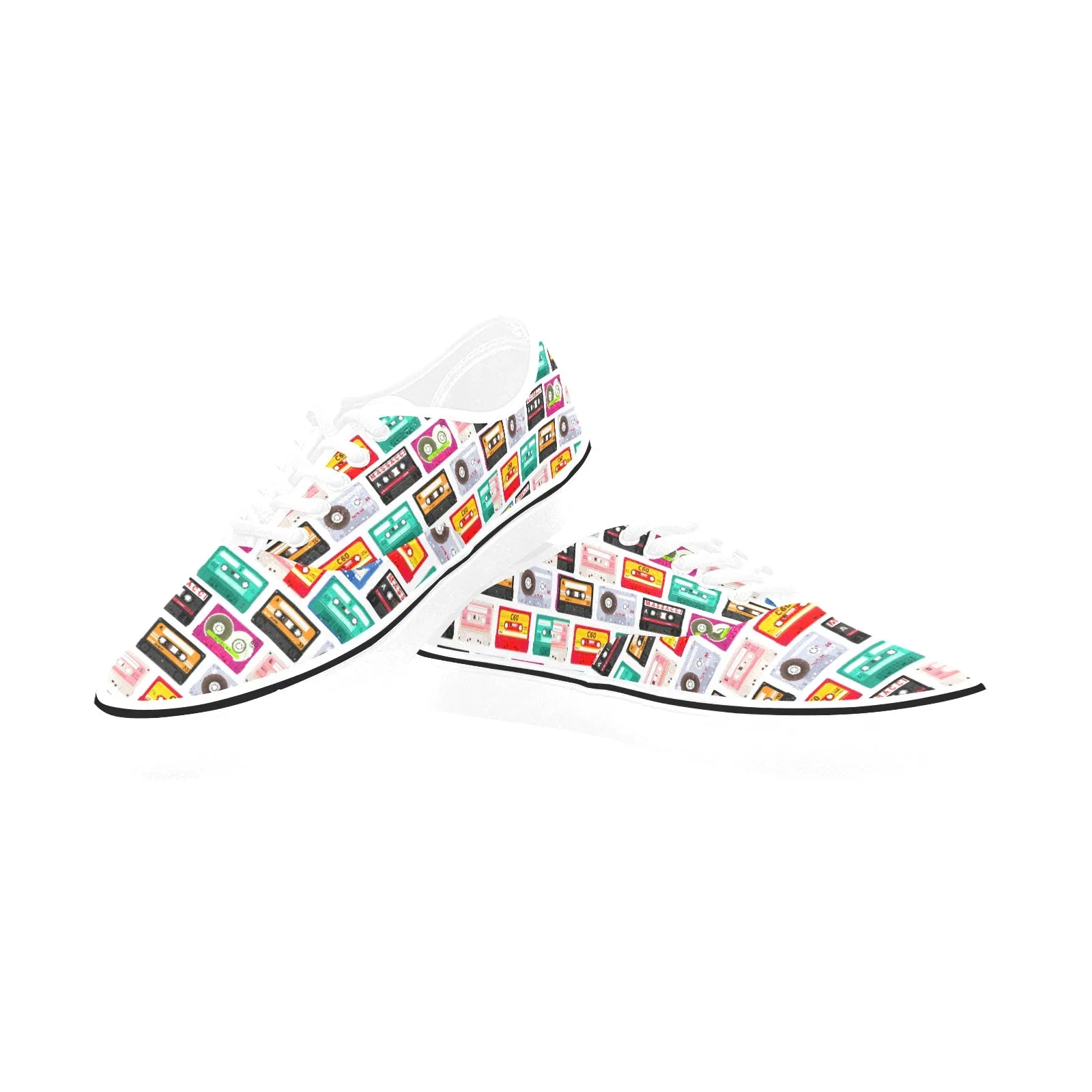 Mixtape, Women's Classic Canvas Low Top Sneakers